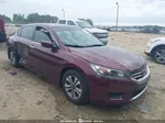 2015 Honda Accord Lx Burgundy vin: 1HGCR2F37FA117580