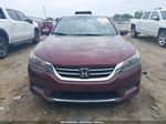 2015 Honda Accord Lx Burgundy vin: 1HGCR2F37FA117580