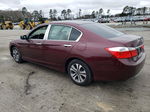 2015 Honda Accord Lx Burgundy vin: 1HGCR2F37FA167802