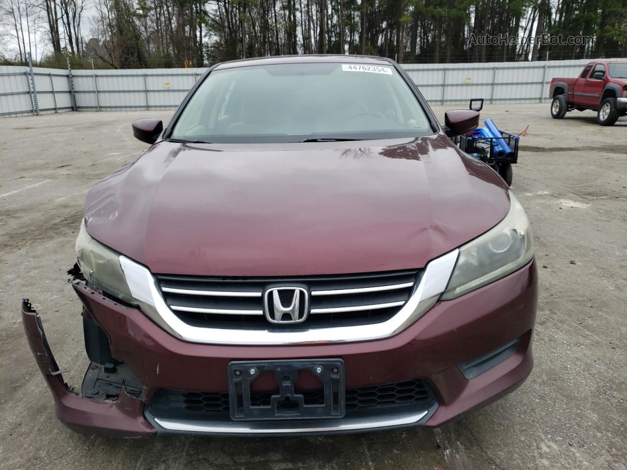 2015 Honda Accord Lx Burgundy vin: 1HGCR2F37FA167802