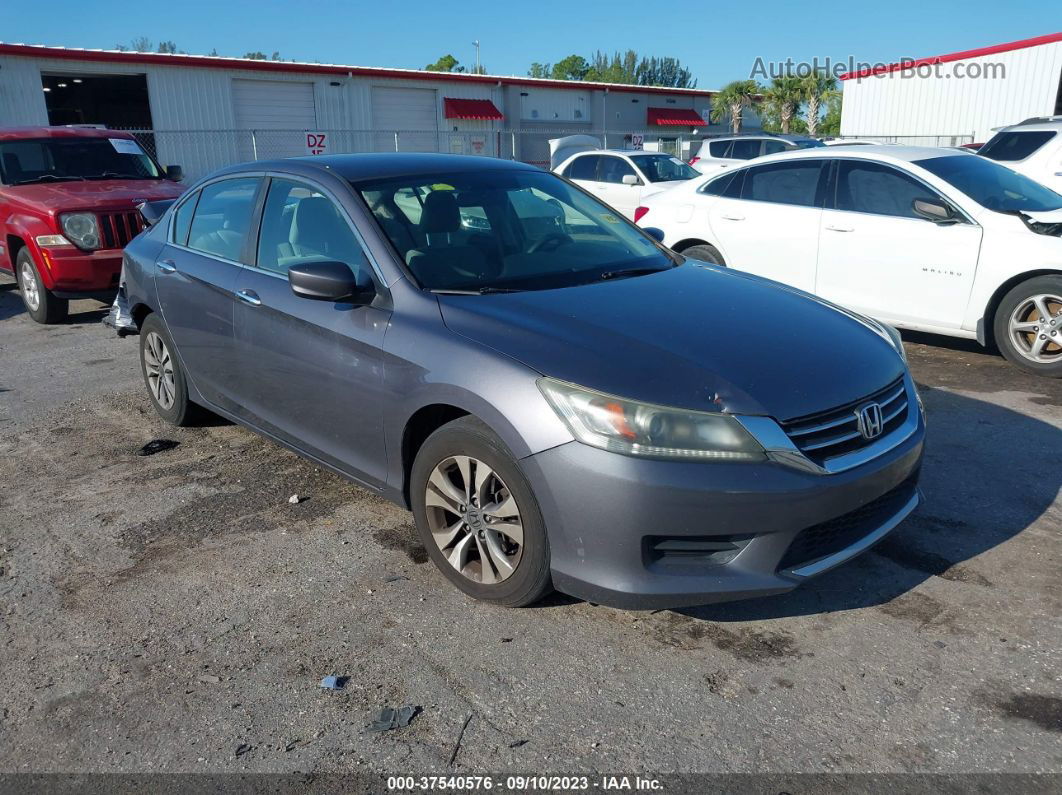 2015 Honda Accord Sedan Lx Gray vin: 1HGCR2F37FA199567