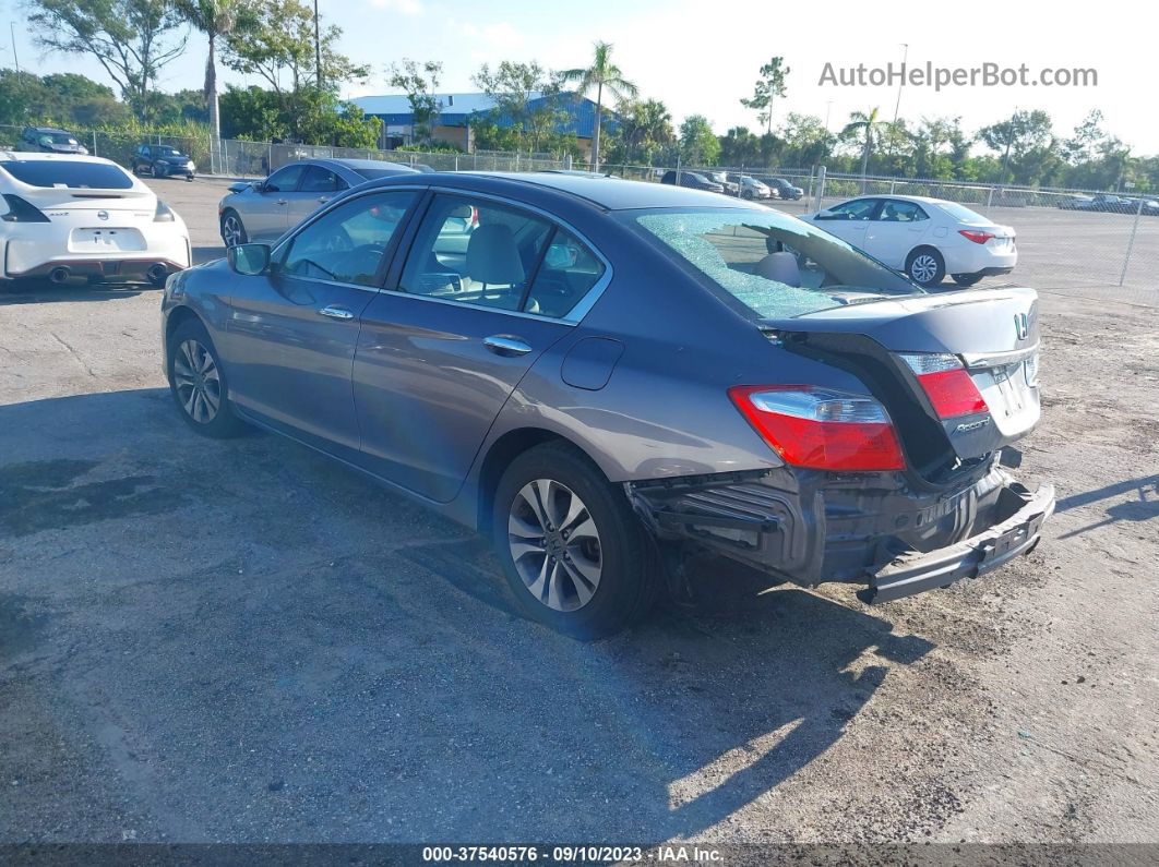 2015 Honda Accord Sedan Lx Gray vin: 1HGCR2F37FA199567