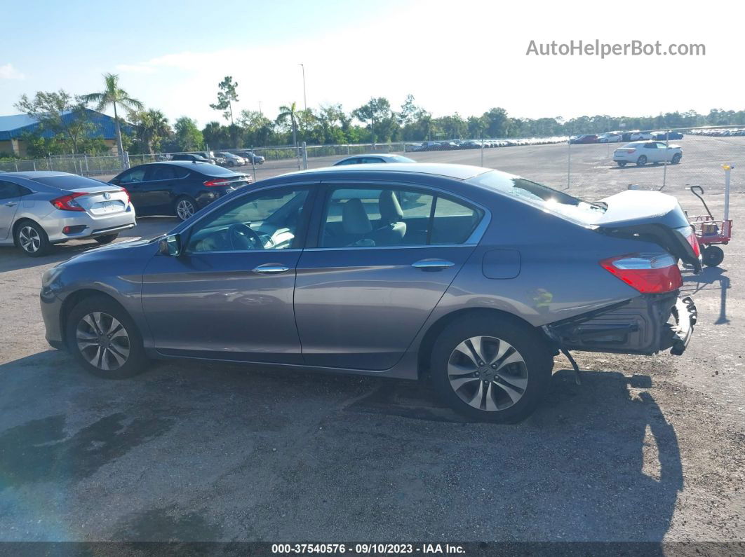 2015 Honda Accord Sedan Lx Gray vin: 1HGCR2F37FA199567