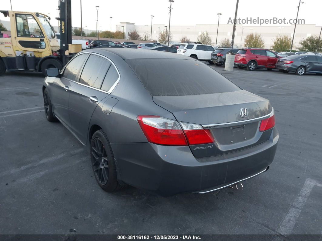 2015 Honda Accord Sedan Lx Gray vin: 1HGCR2F37FA235953