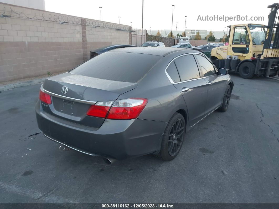 2015 Honda Accord Sedan Lx Gray vin: 1HGCR2F37FA235953