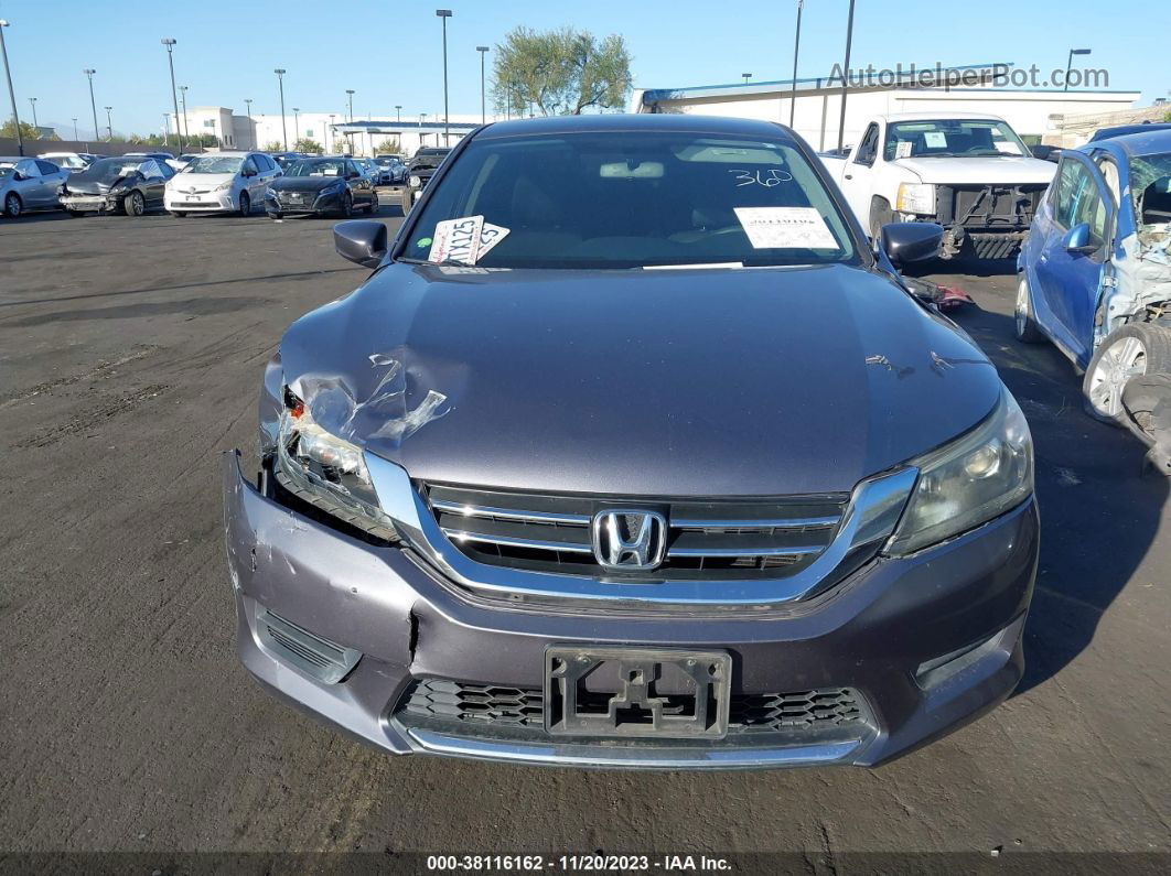 2015 Honda Accord Sedan Lx Gray vin: 1HGCR2F37FA235953