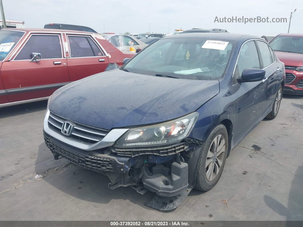 2015 Honda Accord Sedan Lx Синий vin: 1HGCR2F37FA266085