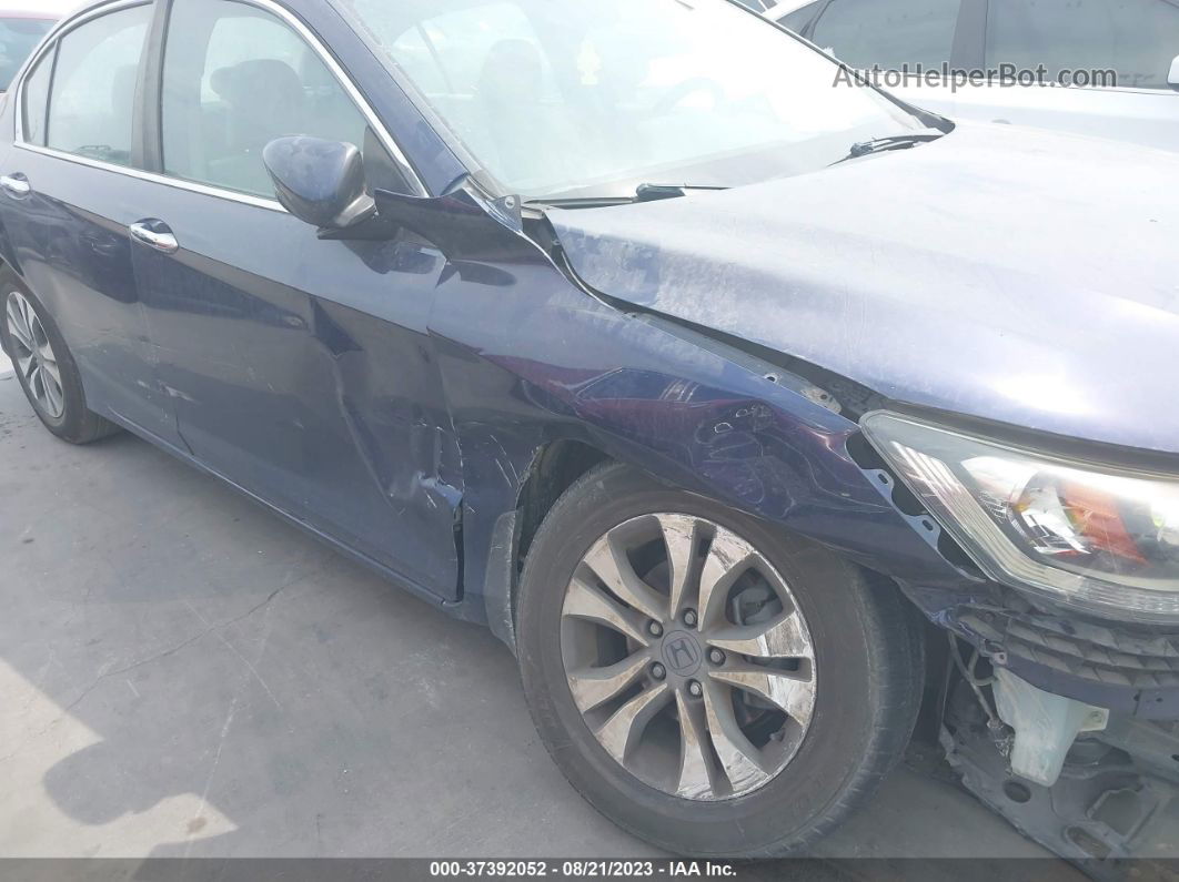 2015 Honda Accord Sedan Lx Синий vin: 1HGCR2F37FA266085