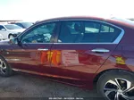 2016 Honda Accord Lx Maroon vin: 1HGCR2F37GA003208