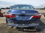 2016 Honda Accord Lx Blue vin: 1HGCR2F37GA231077