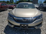 2017 Honda Accord Lx Beige vin: 1HGCR2F37HA067427