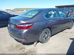 2017 Honda Accord Lx Gray vin: 1HGCR2F37HA071154