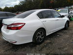 2017 Honda Accord Lx White vin: 1HGCR2F37HA146743