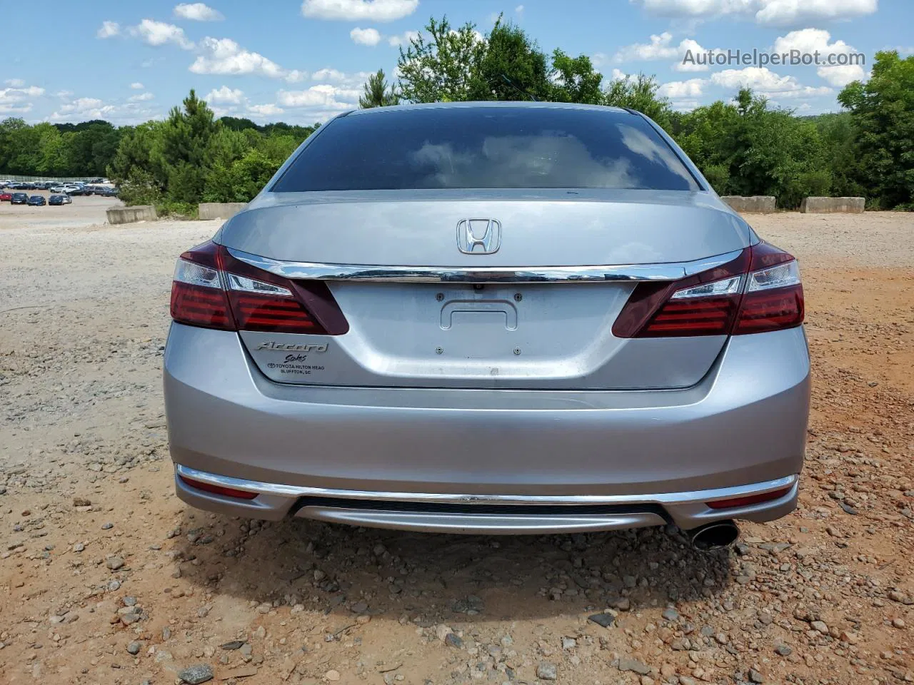 2017 Honda Accord Lx Silver vin: 1HGCR2F37HA286386