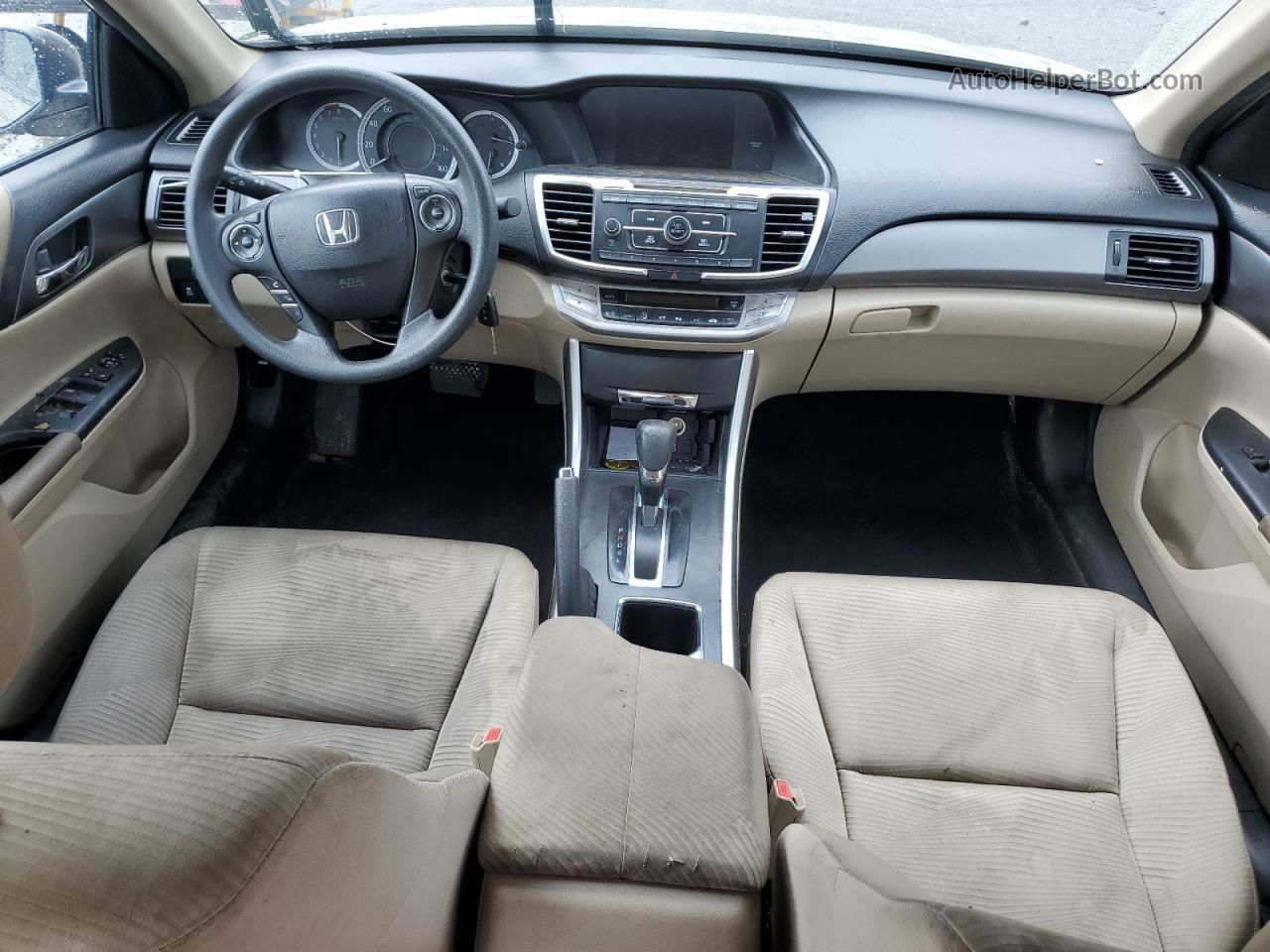 2014 Honda Accord Lx Желто-коричневый vin: 1HGCR2F38EA025795