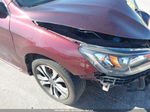 2014 Honda Accord Lx Burgundy vin: 1HGCR2F38EA038028