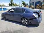 2014 Honda Accord Lx Blue vin: 1HGCR2F38EA048980