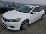 2014 Honda Accord Lx White vin: 1HGCR2F38EA151350