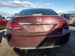 2014 Honda Accord Lx Burgundy vin: 1HGCR2F38EA173087