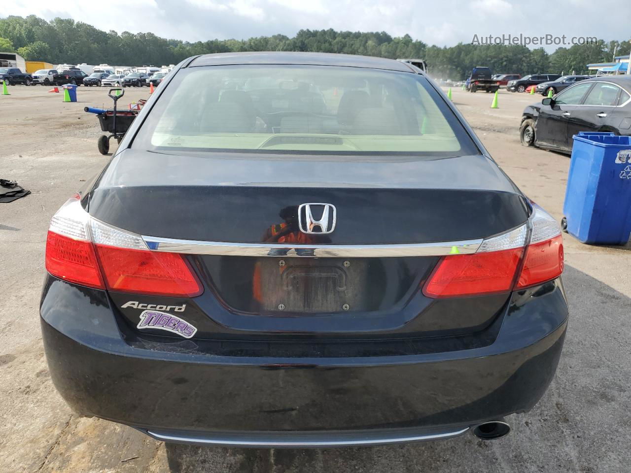 2014 Honda Accord Lx Black vin: 1HGCR2F38EA190343