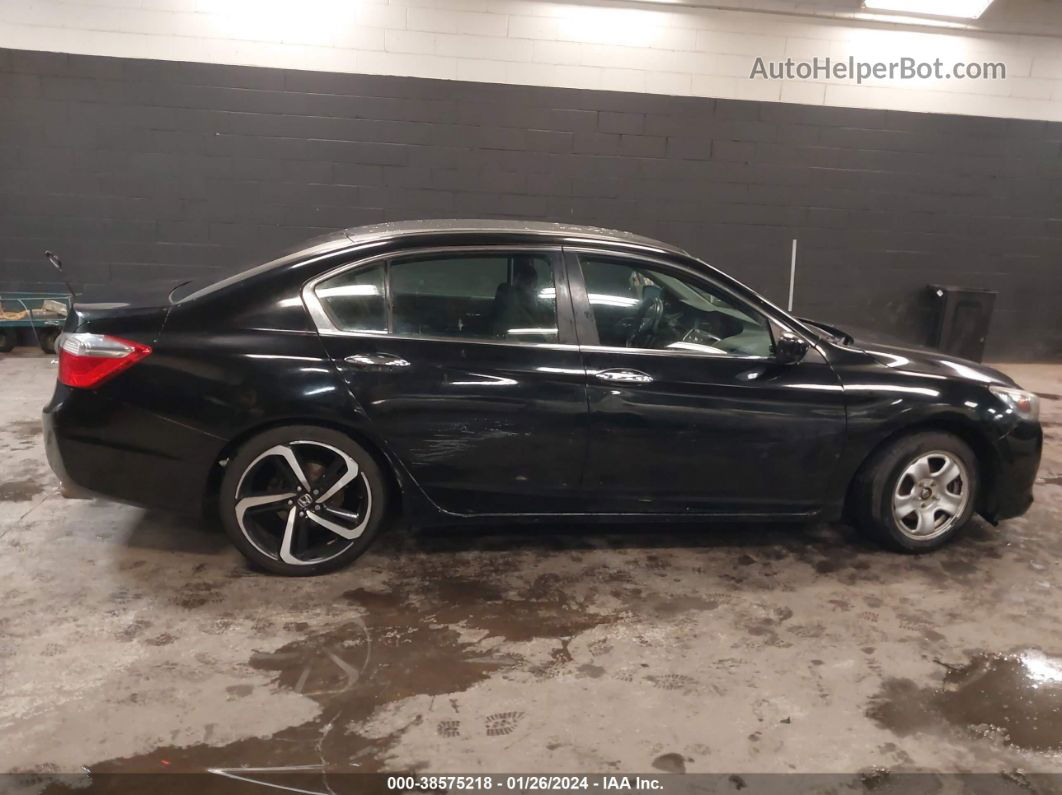 2014 Honda Accord Lx Black vin: 1HGCR2F38EA193131