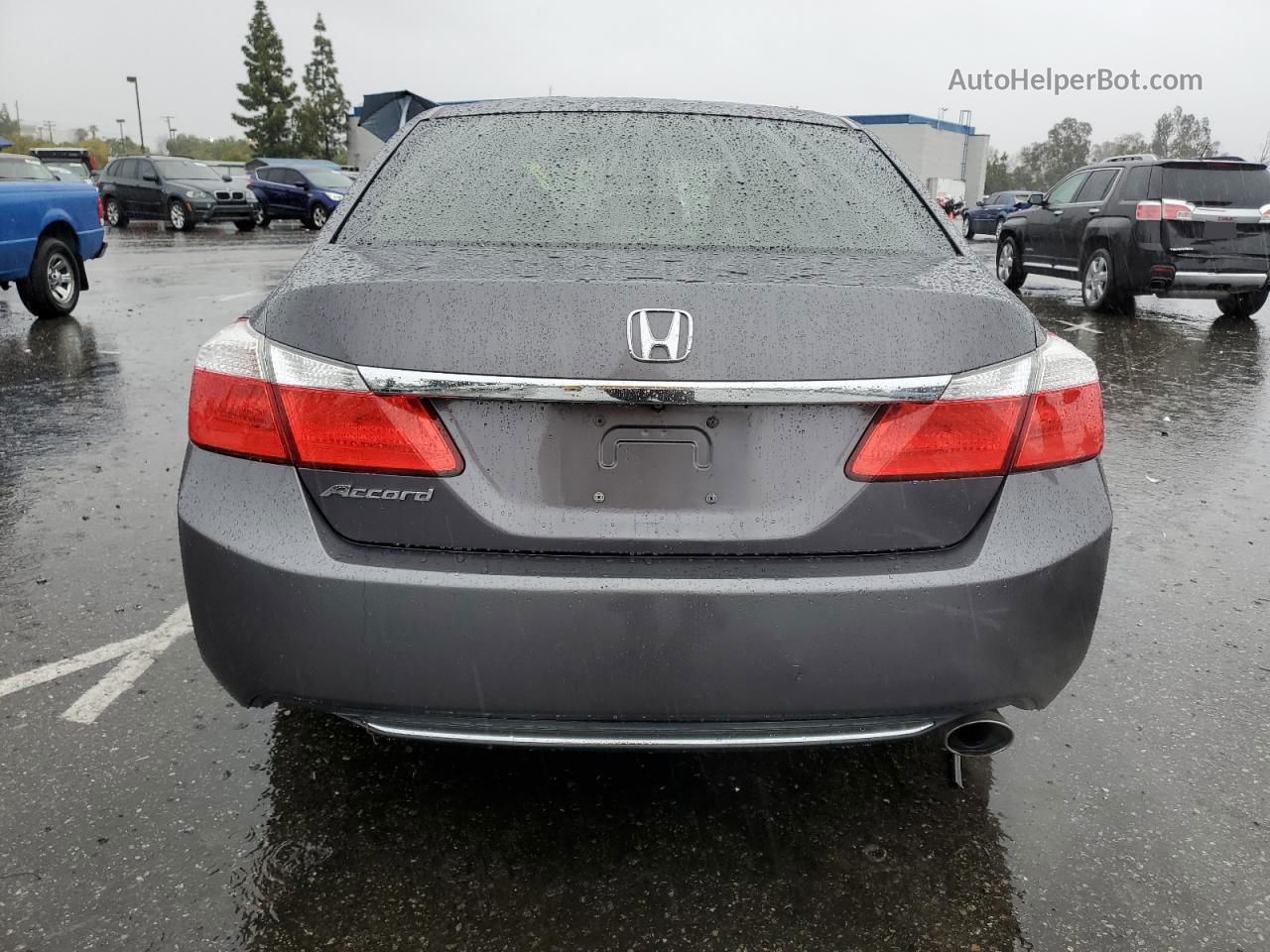 2014 Honda Accord Lx Charcoal vin: 1HGCR2F38EA200496