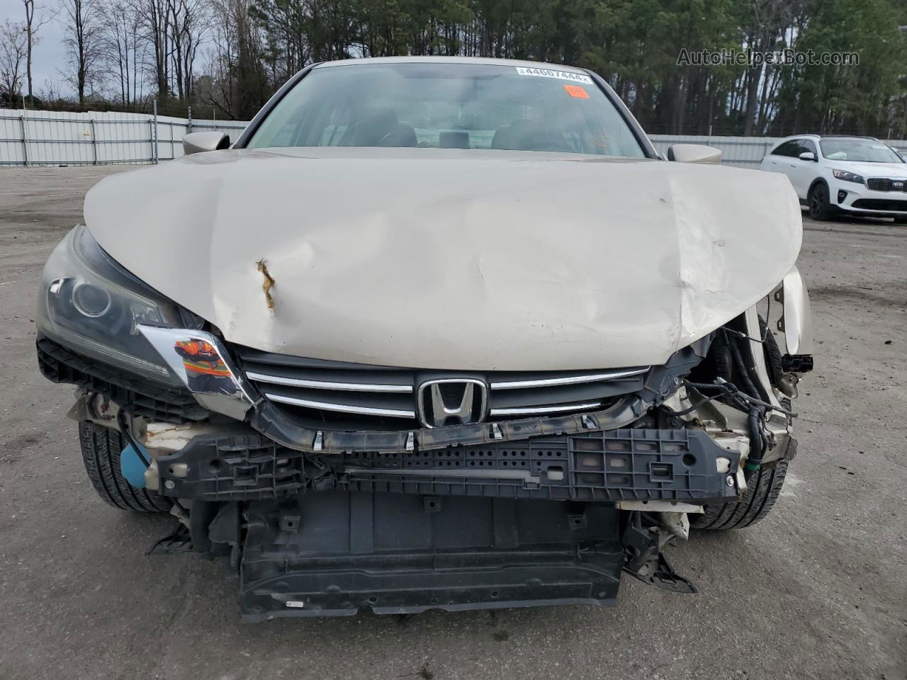 2014 Honda Accord Lx Gold vin: 1HGCR2F38EA256146