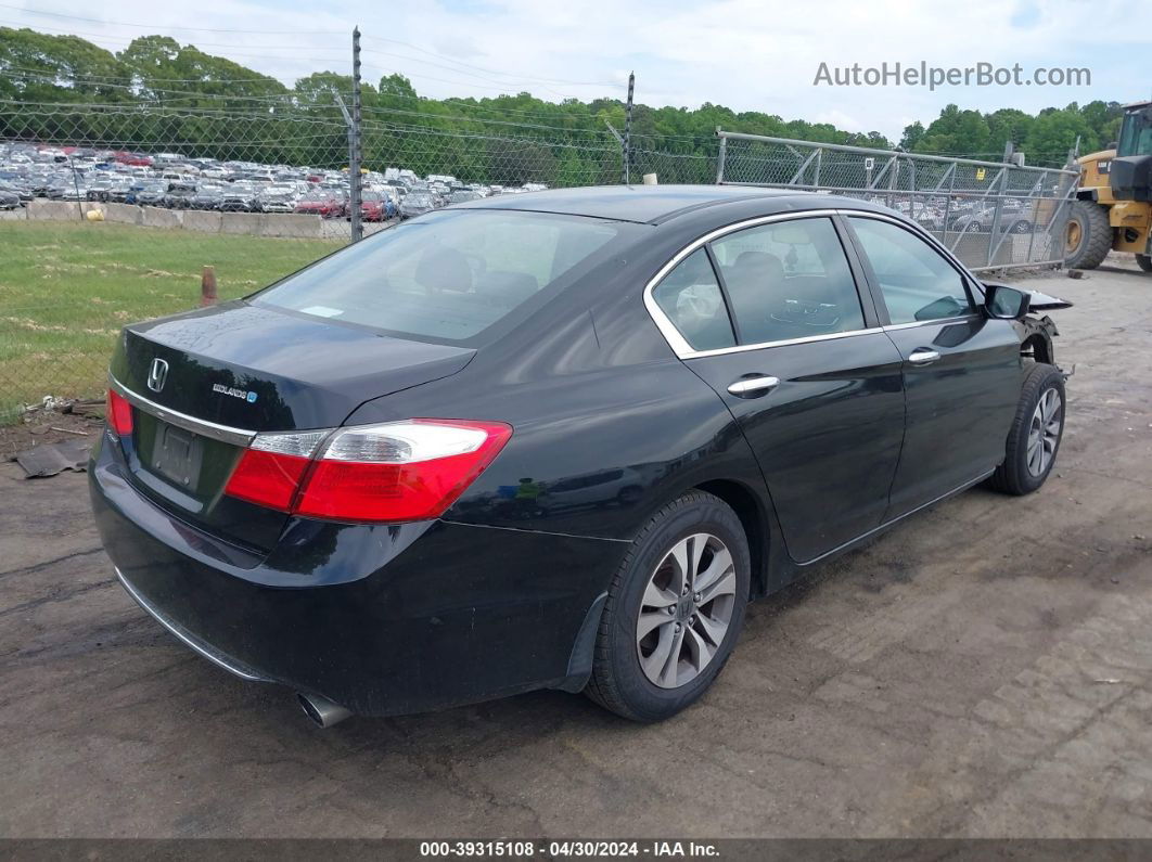 2014 Honda Accord Lx Black vin: 1HGCR2F38EA259502