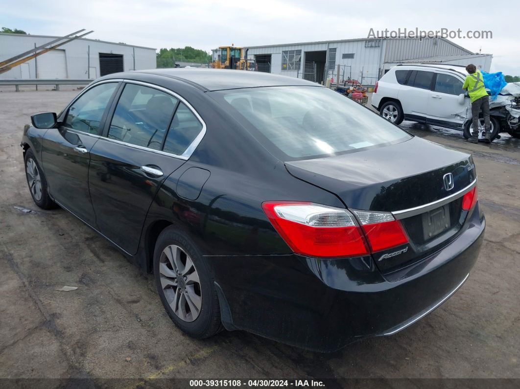 2014 Honda Accord Lx Black vin: 1HGCR2F38EA259502