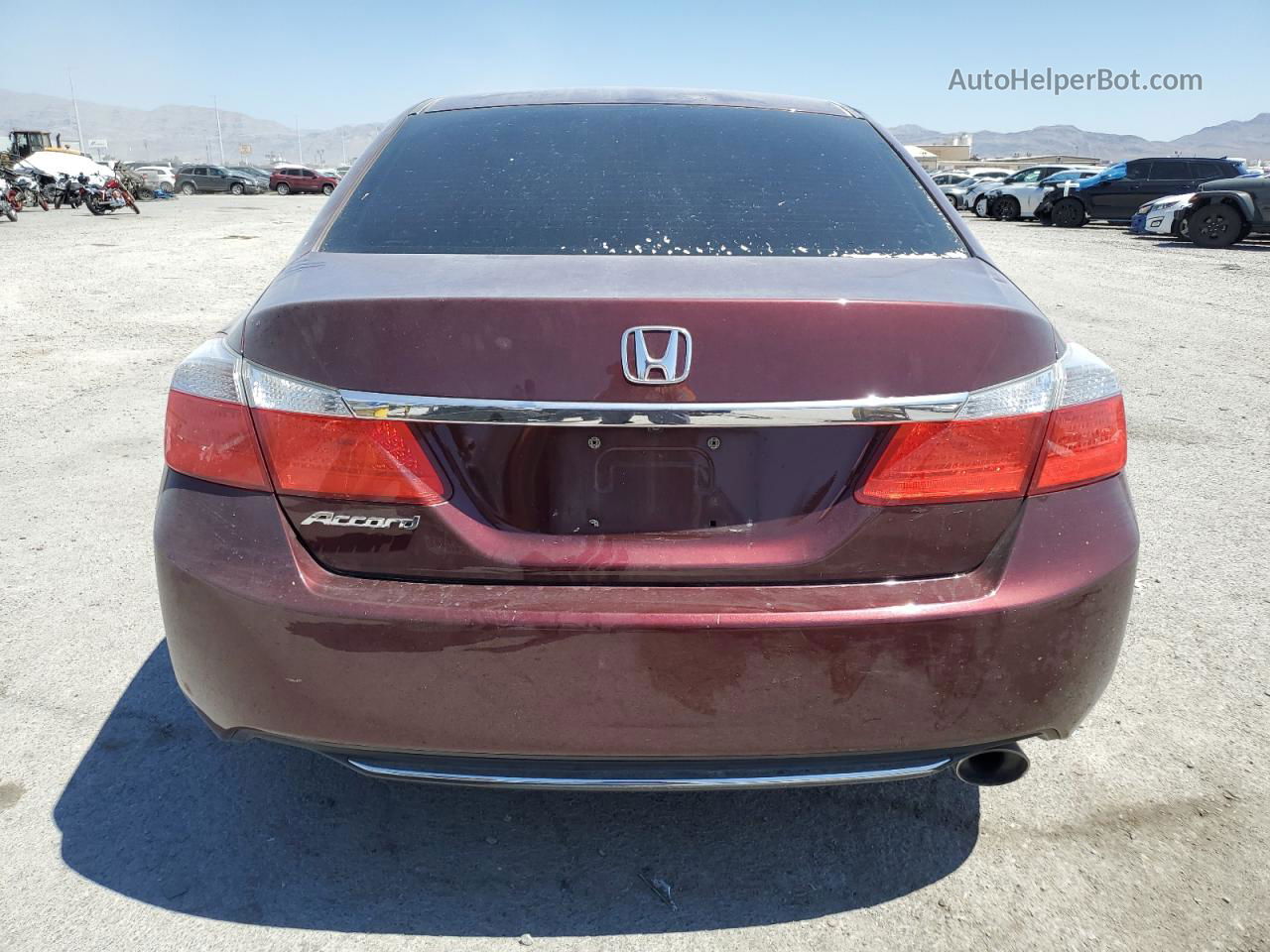 2014 Honda Accord Lx Бордовый vin: 1HGCR2F38EA291382