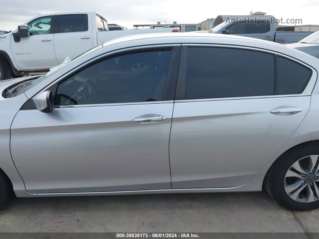 2015 Honda Accord Lx Silver vin: 1HGCR2F38FA000767