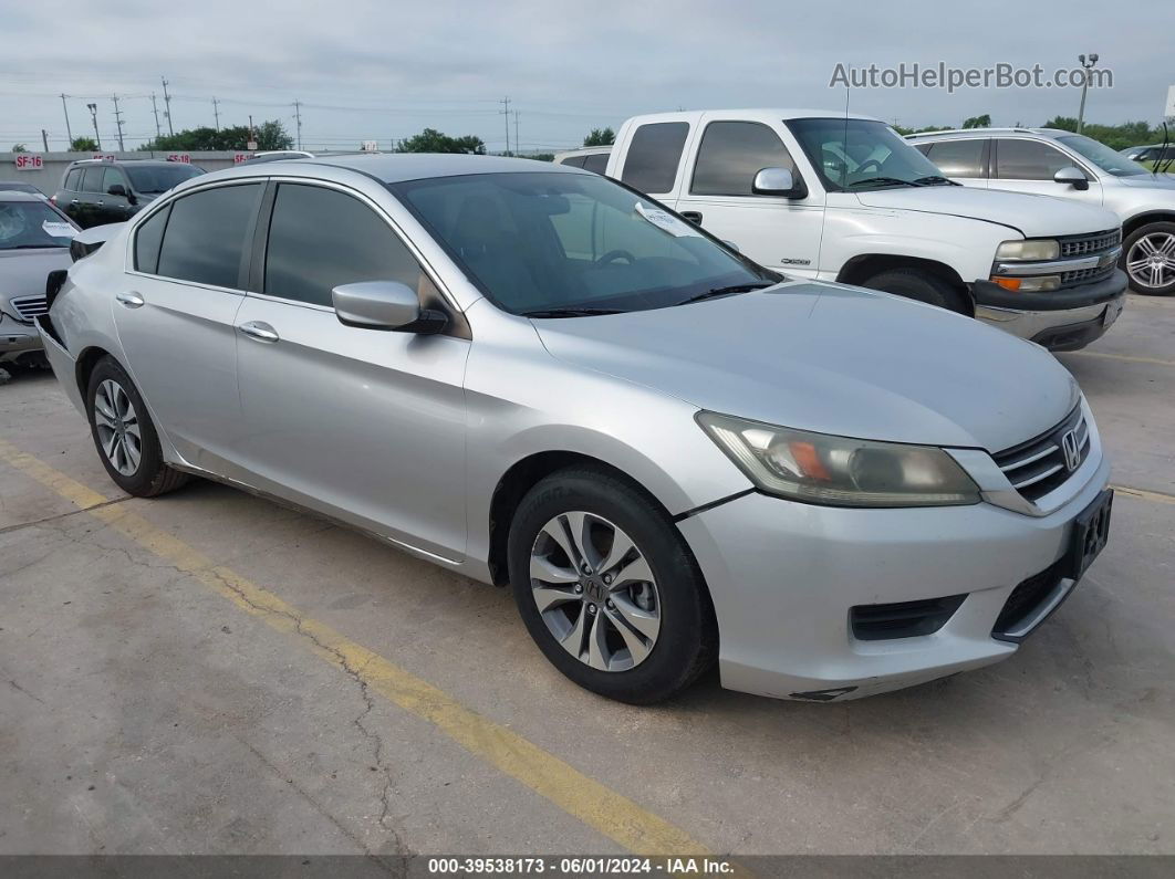 2015 Honda Accord Lx Silver vin: 1HGCR2F38FA000767