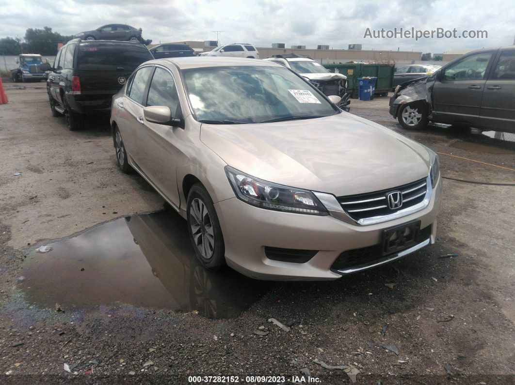 2015 Honda Accord Lx Tan vin: 1HGCR2F38FA047314