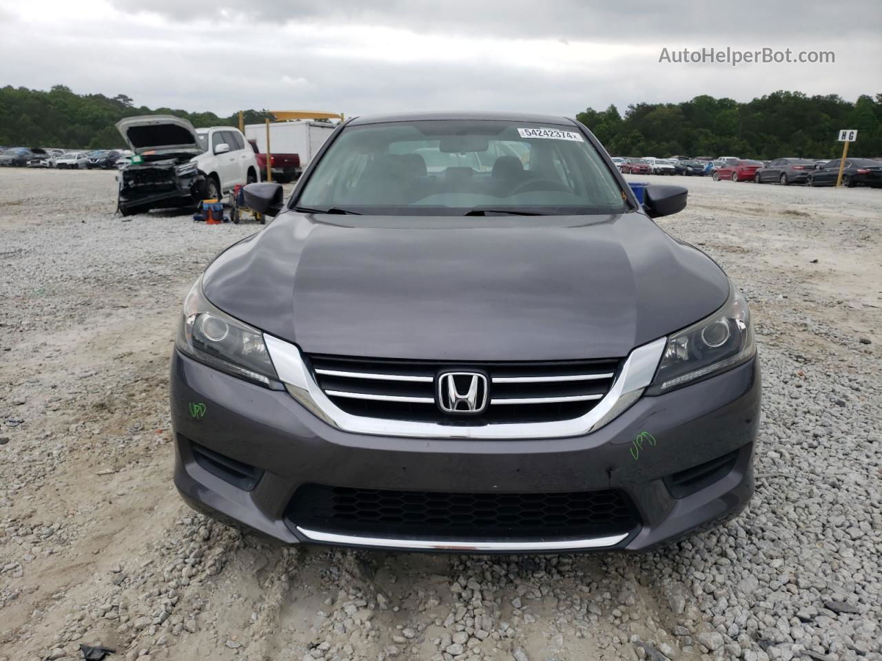 2015 Honda Accord Lx Серый vin: 1HGCR2F38FA075243