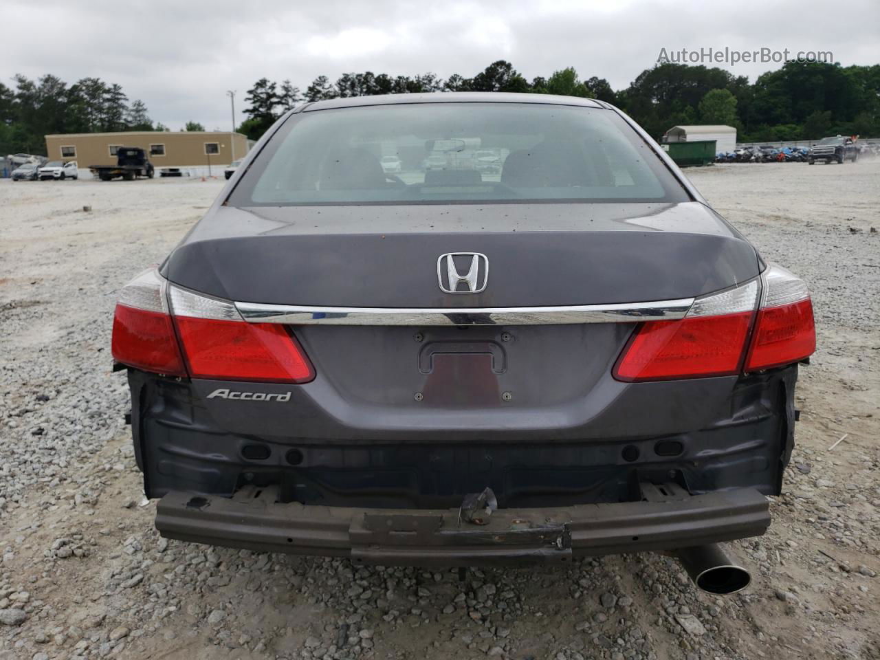 2015 Honda Accord Lx Gray vin: 1HGCR2F38FA075243