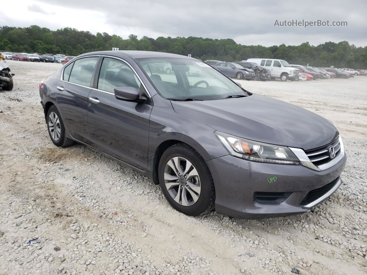 2015 Honda Accord Lx Серый vin: 1HGCR2F38FA075243