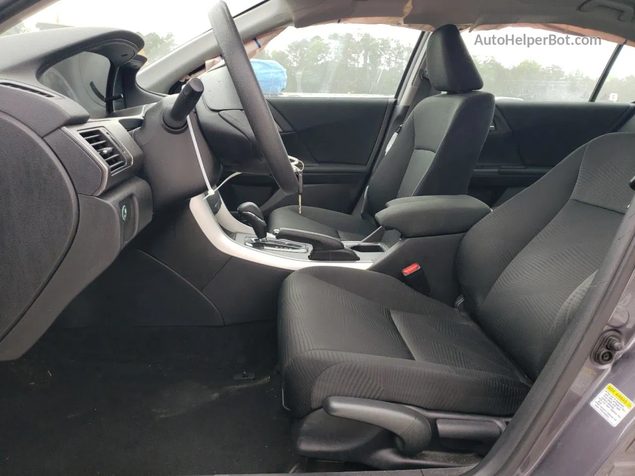 2015 Honda Accord Lx Серый vin: 1HGCR2F38FA075243