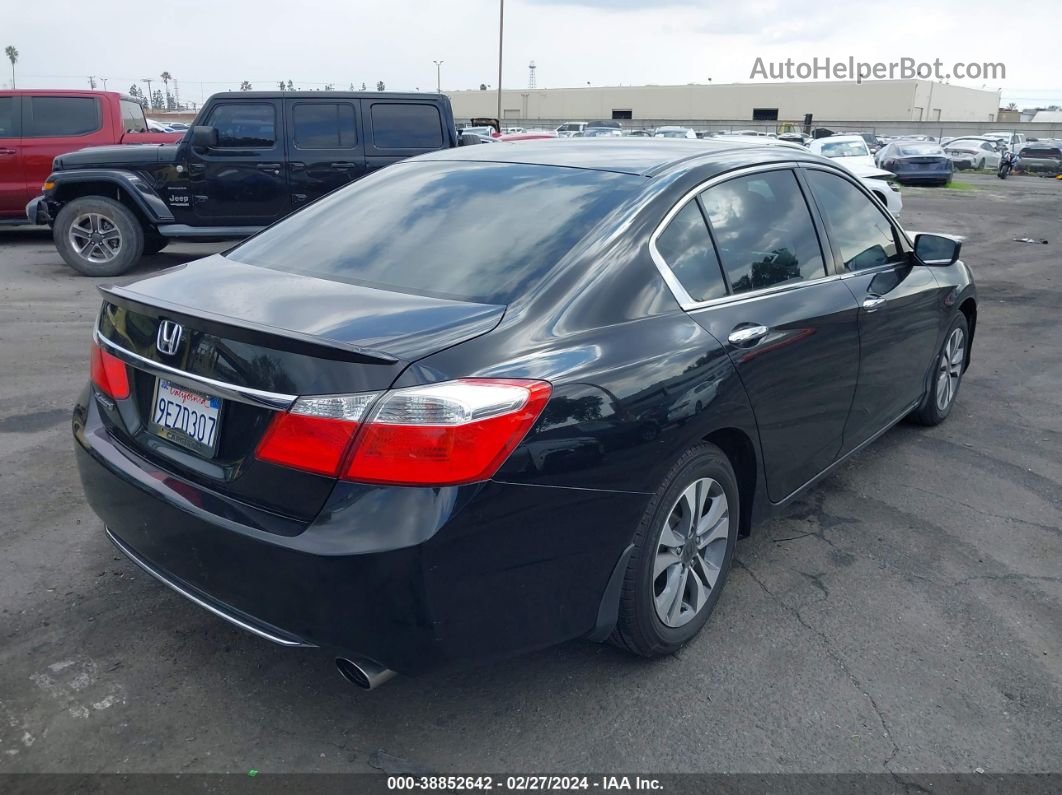 2015 Honda Accord Lx Black vin: 1HGCR2F38FA184236