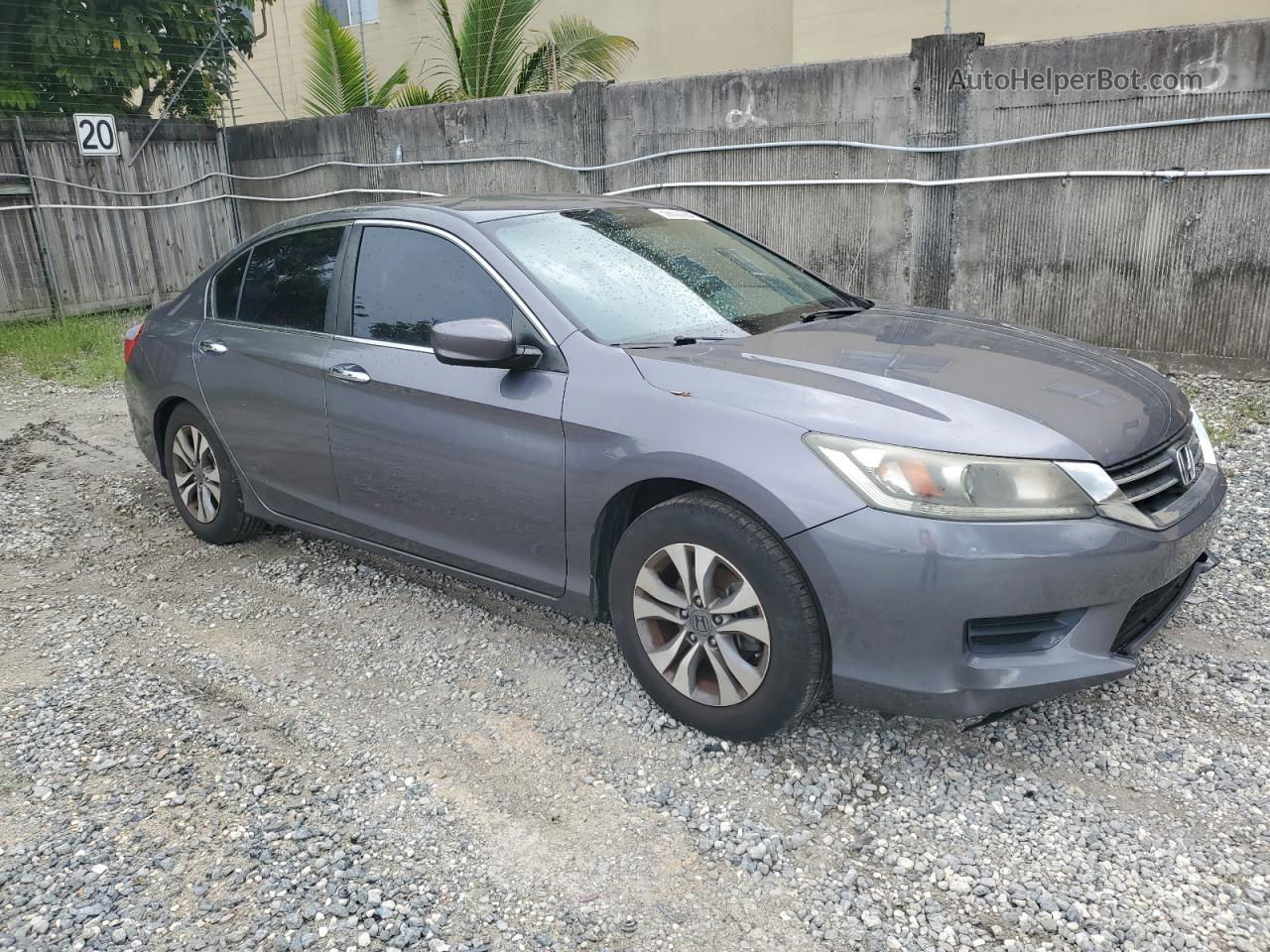 2015 Honda Accord Lx Gray vin: 1HGCR2F38FA199562