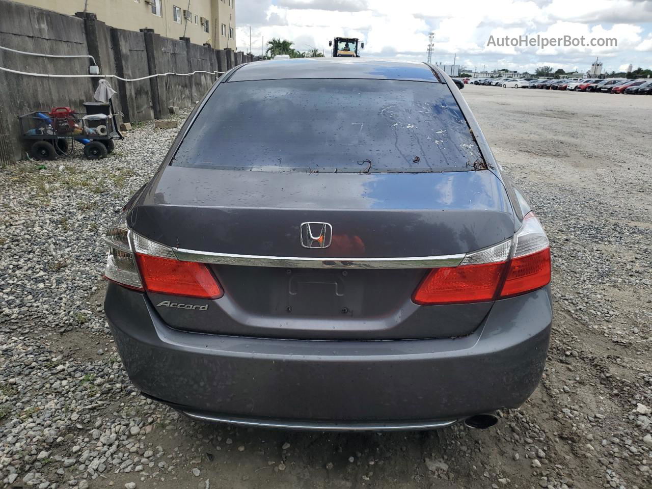 2015 Honda Accord Lx Серый vin: 1HGCR2F38FA199562