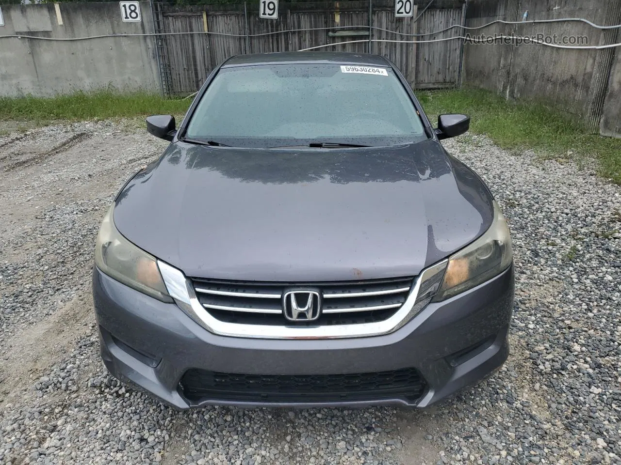 2015 Honda Accord Lx Серый vin: 1HGCR2F38FA199562