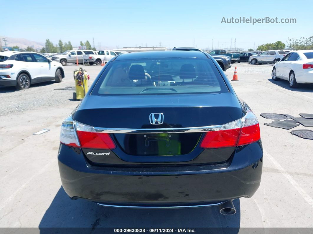 2015 Honda Accord Lx Black vin: 1HGCR2F38FA209734