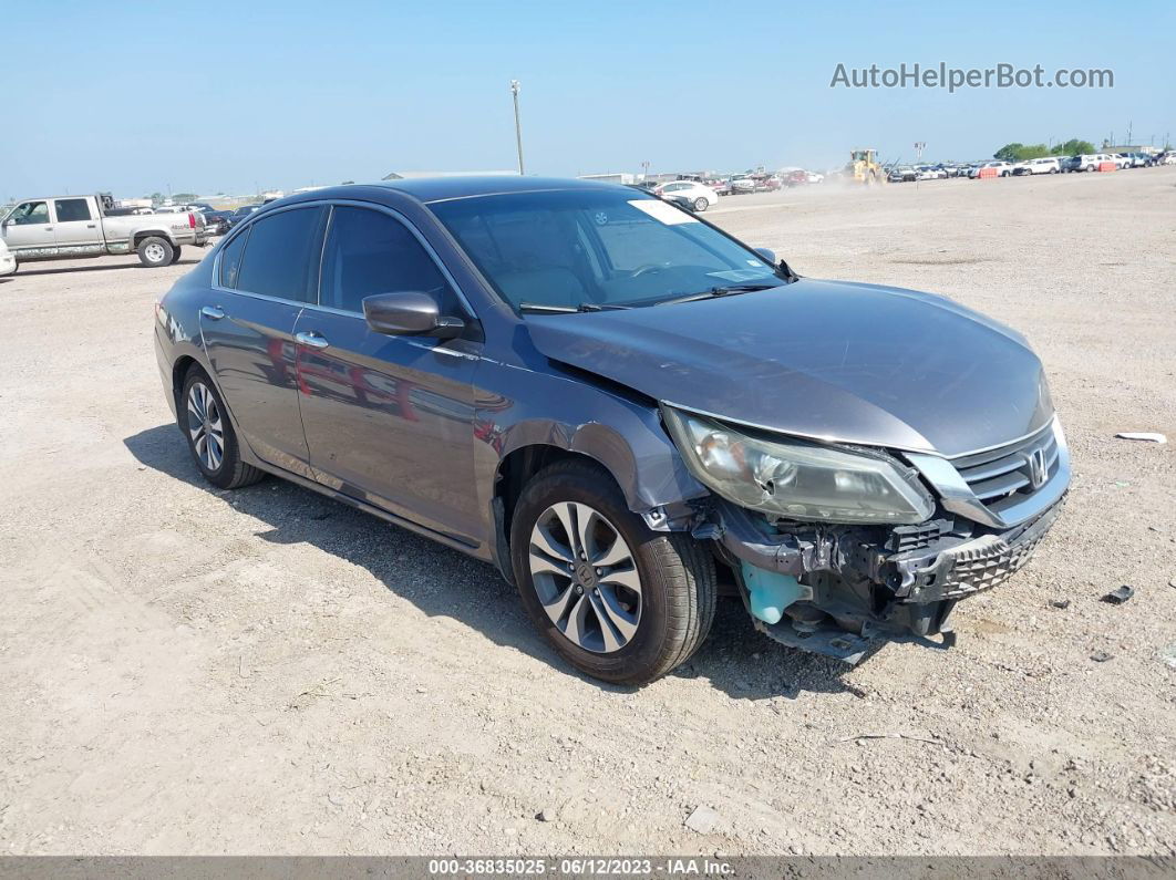 2015 Honda Accord Sedan Lx Gray vin: 1HGCR2F38FA217042