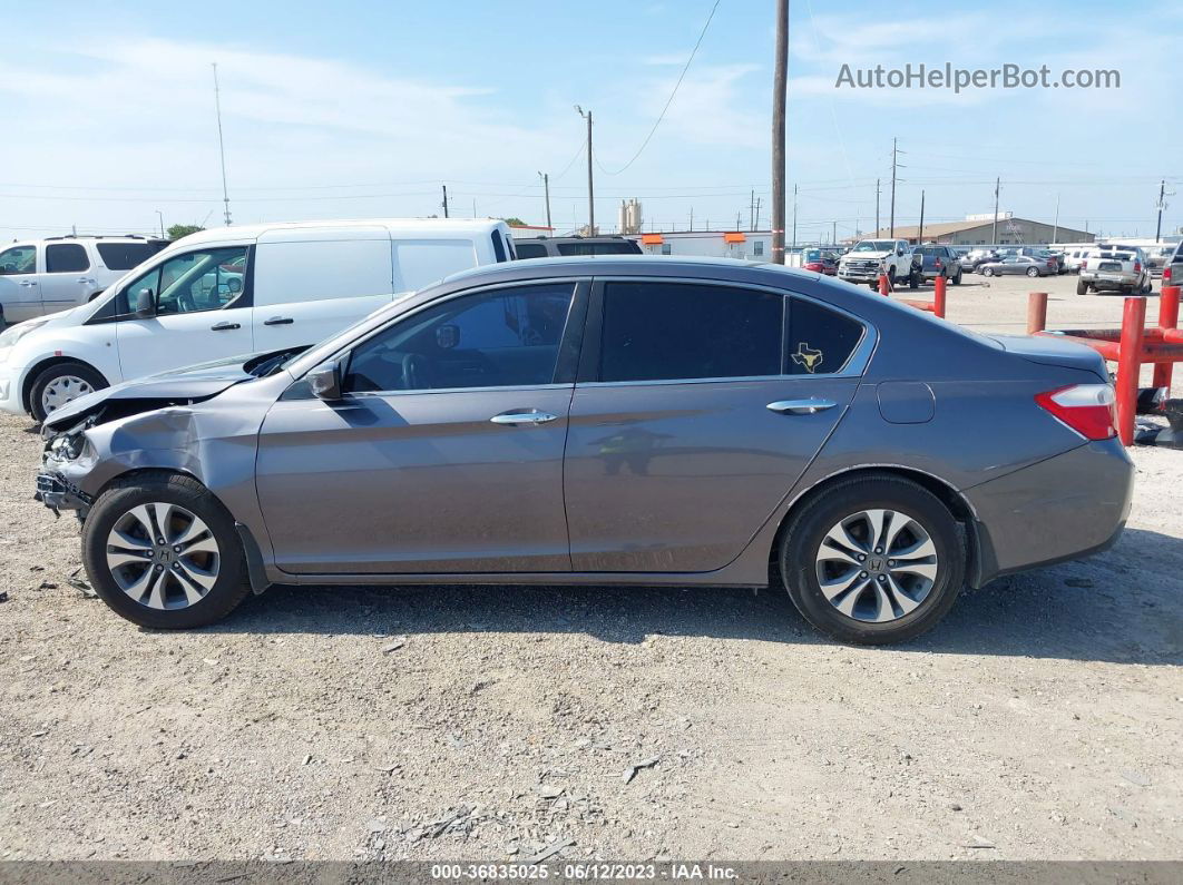 2015 Honda Accord Sedan Lx Gray vin: 1HGCR2F38FA217042