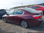 2015 Honda Accord Lx Maroon vin: 1HGCR2F38FA223763