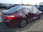 2015 Honda Accord Lx Maroon vin: 1HGCR2F38FA223763