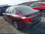 2015 Honda Accord Lx Maroon vin: 1HGCR2F38FA223763