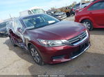 2015 Honda Accord Lx Maroon vin: 1HGCR2F38FA223763