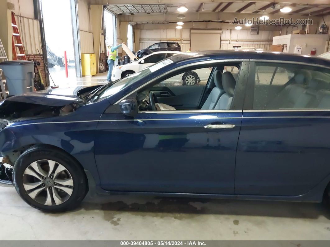 2015 Honda Accord Lx Blue vin: 1HGCR2F38FA228283