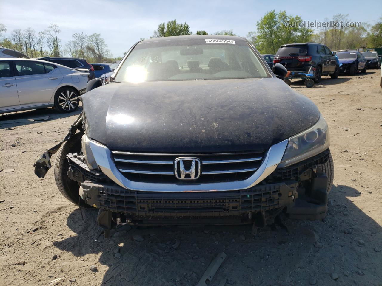 2015 Honda Accord Lx Black vin: 1HGCR2F38FA233872